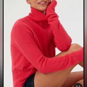 Bam! Bamboo clothing Summit Kelso Quarter-Zip Knit NYT XS